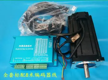 

Hybrid Servo HBS86H Driver WITH motor Closed-loop Stepping Motor 86HSZ8N 8.5NM