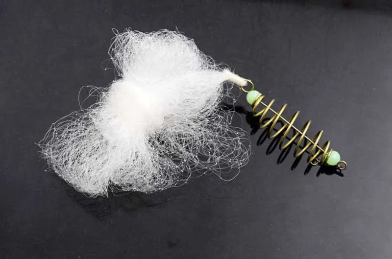 

1PCS Durable Copper Spring Shoal Fishing Netting with Luminous Beads Mesh