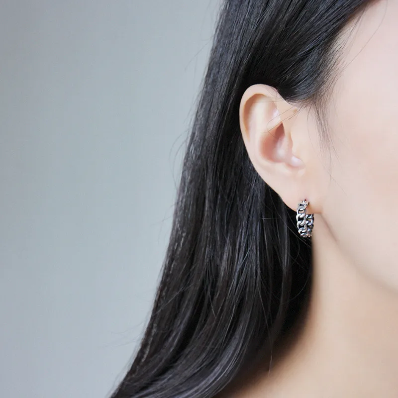 Earring antique silver