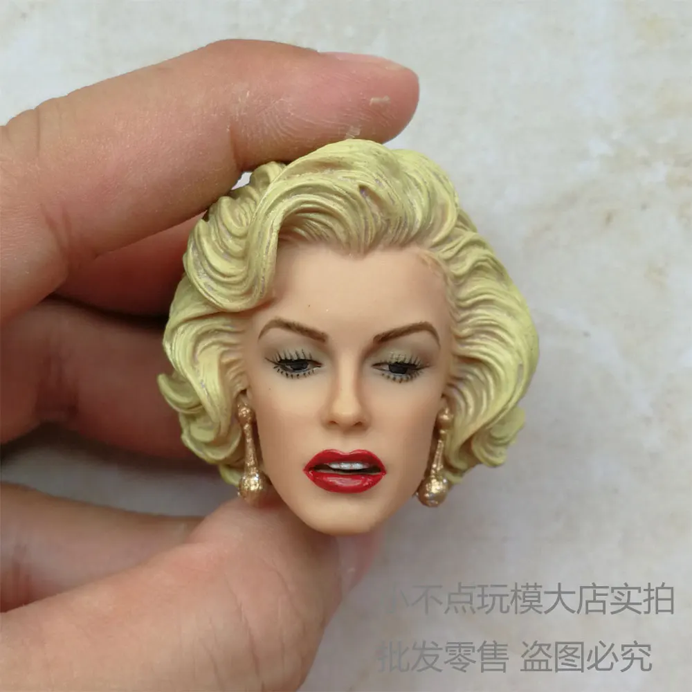 1/6 Scale Marilyn Monroe Head Sculpt For 12" Female Kumik Phicen Figure
