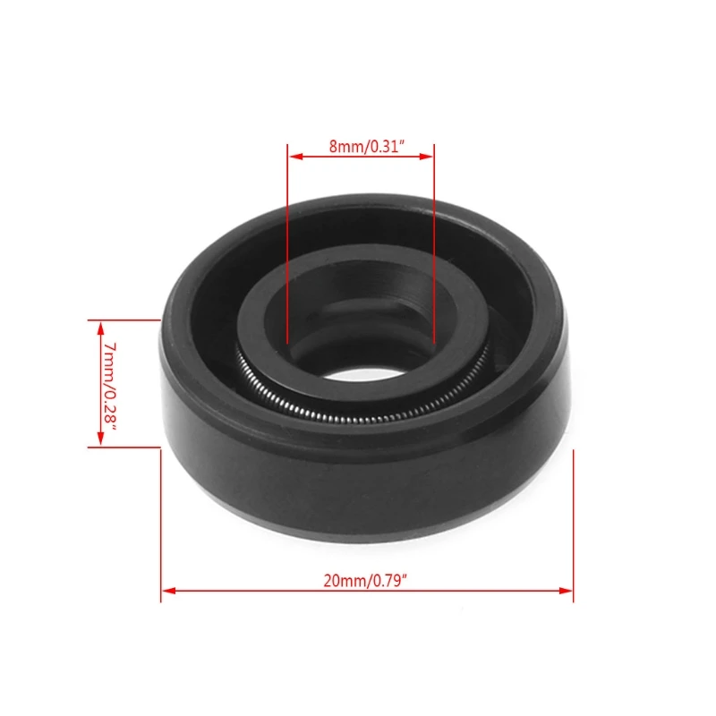 8x20x7mm Wearable Breadmaker Sorbet Machine Blender Repair Parts Oil Seal Ring bread machine accessories