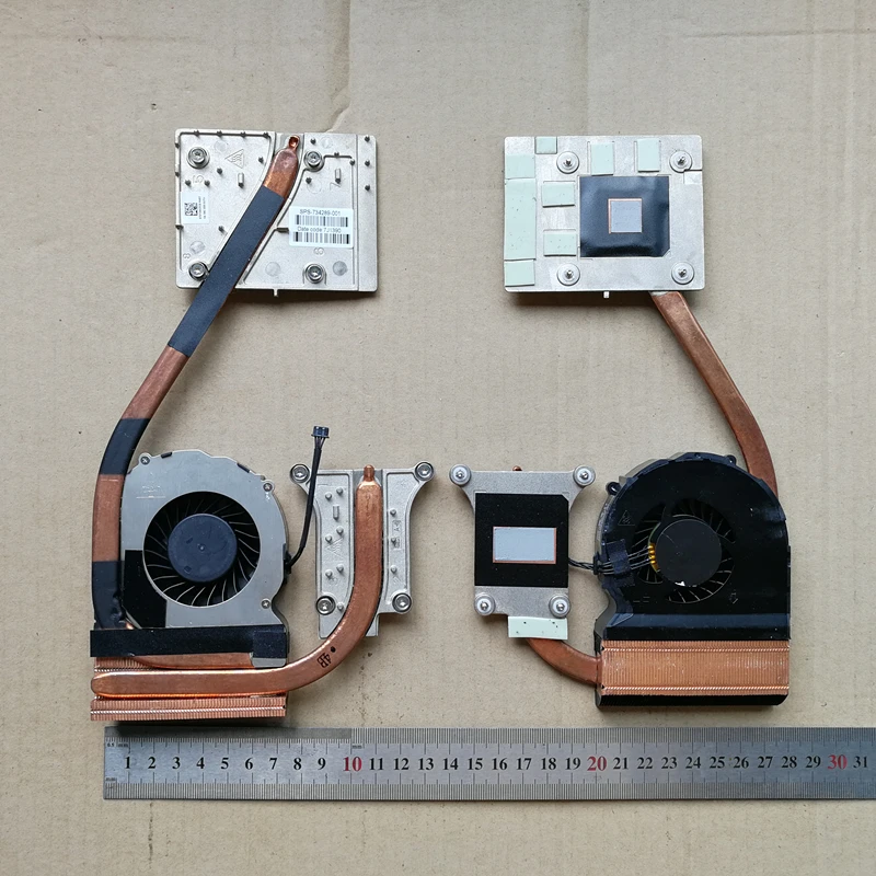 New Cpu Fan For HP Zbook 15 Cpu Cooling Fan 734289-001