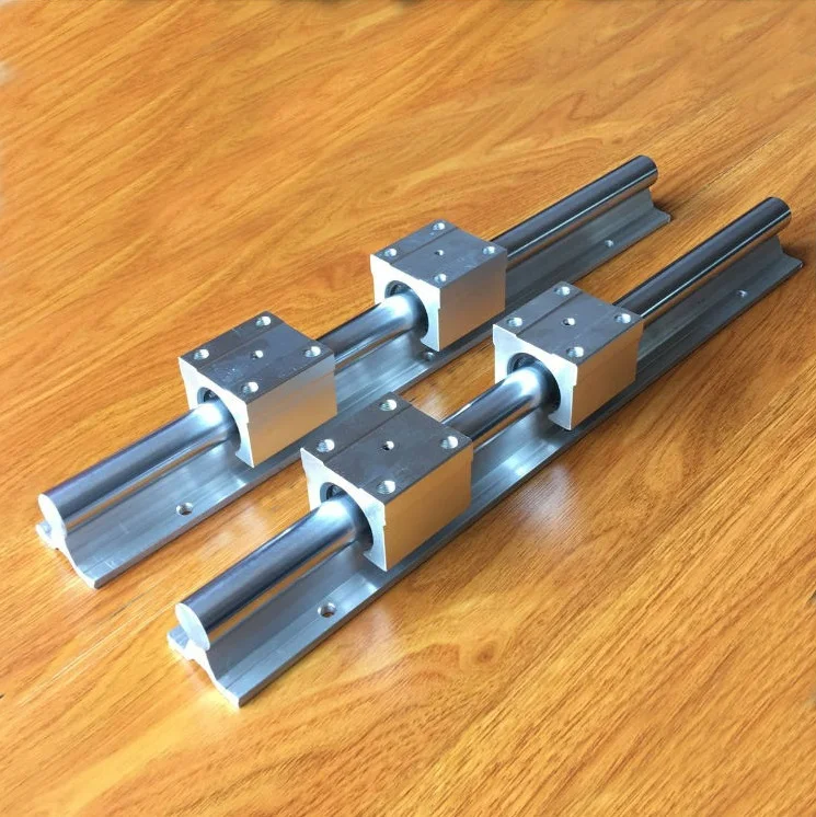 2pcs SBR30 30mm 1100mm Support Linear Guide Rail With 4pcs SBR30UU