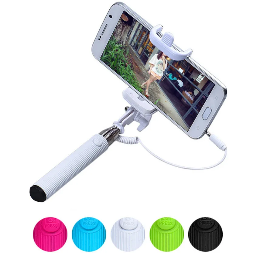 

Handheld Extendable Self-Pole Tripod Monopod Stick For Smartphone July18#2