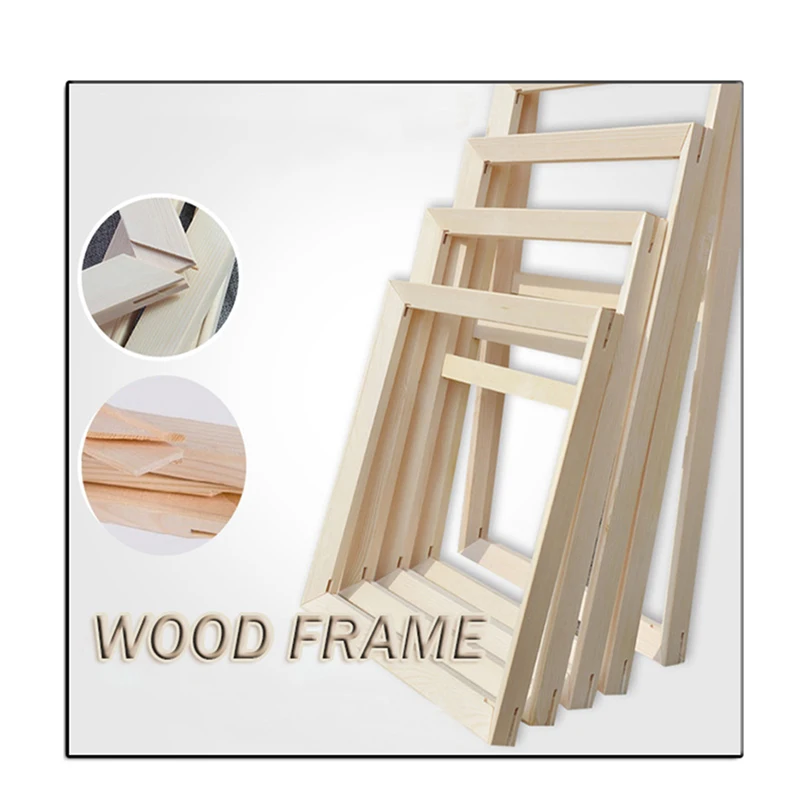 

Diy Painting By Numbers framed combination frame wooden frame picture frame framed 40x50cm