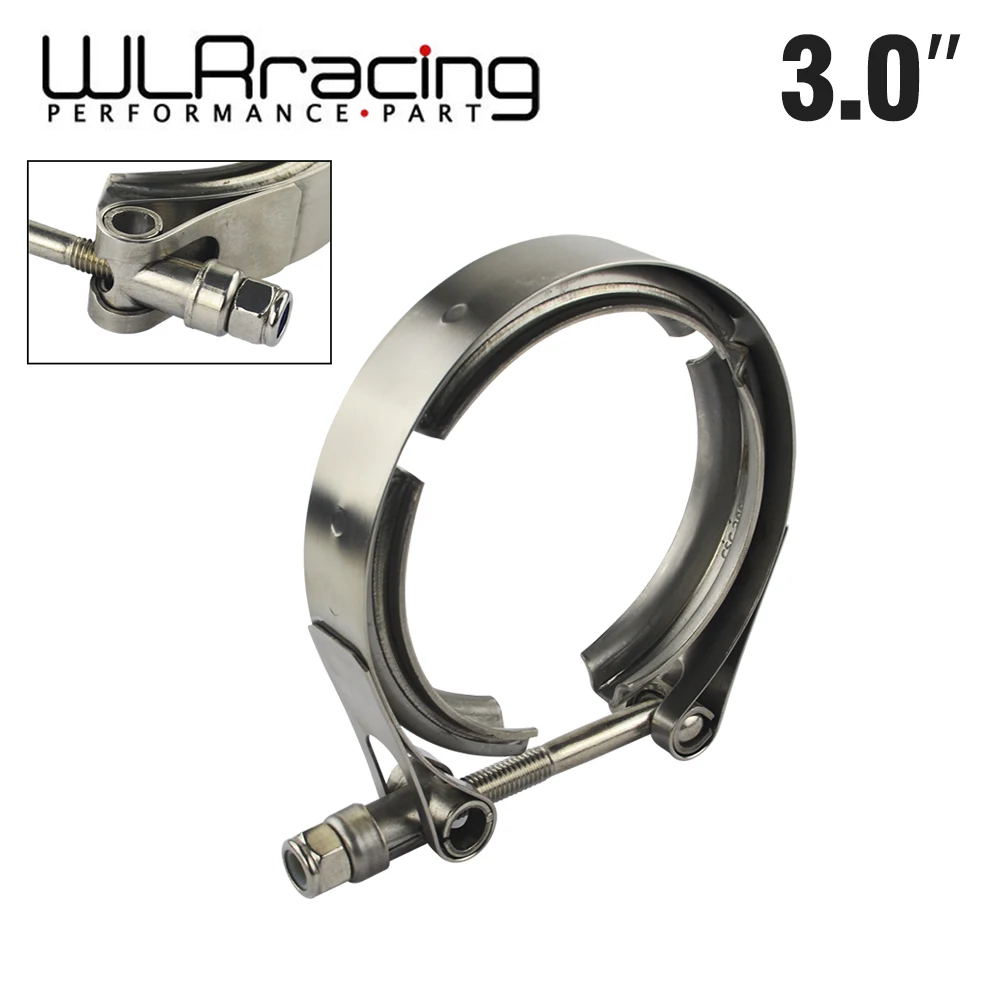 

WLR RACING - 3" STAINLESS STEEL 304 TURBO/INTERCOOLER/DOWNPIPE/DOWN PIPE/HOSE NORMAL OR QUICK RELEASE V Band CLAMP VCN3/VCQ3