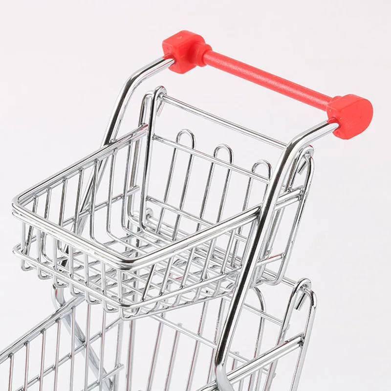 Makeup Organizer Mini Simulation Supermarket Shopping Cart Children Handcart Desktop Storage Box Organizador Home Decoration Makeup Organizer Mini Simulation Supermarket Shopping Cart Children Handcart Desktop Storage Box Organizador Home Decoration