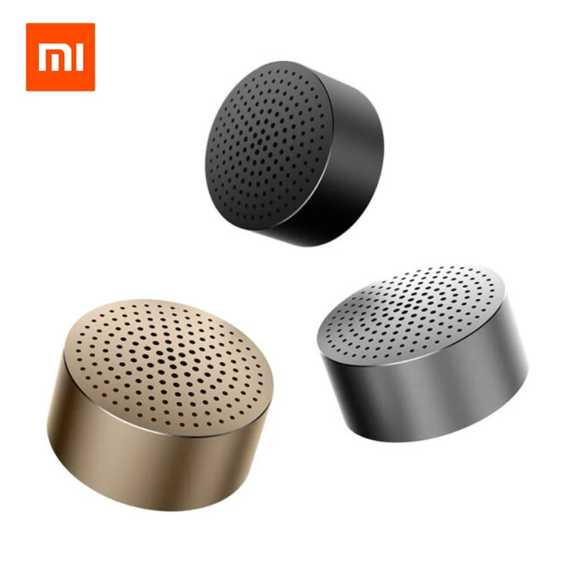 Original Xiaomi Bluetooth Speaker Micro-SD Aux-in Handsfree Call Stereo Portable Bluetooth 4.0 Aluminum Frame Speaker