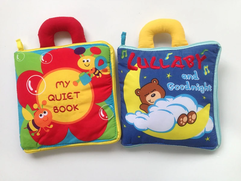 JJOVCE-Baby-Cloth-Book-Baby-Fabric-Books-Early-Educational-Learning-Toy-Learn-to-Wear-Baby-Bedtime-Game-Story-Sensory-Develop-010