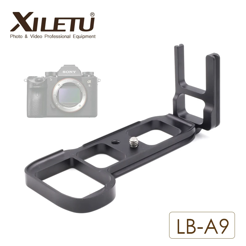 XILETU LB-A9 Профессиональный L Тип камера штатив шаровая Головка Монтажный кронштейн БЫСТРОРАЗЪЕМНАЯ пластина для sony A9 a9