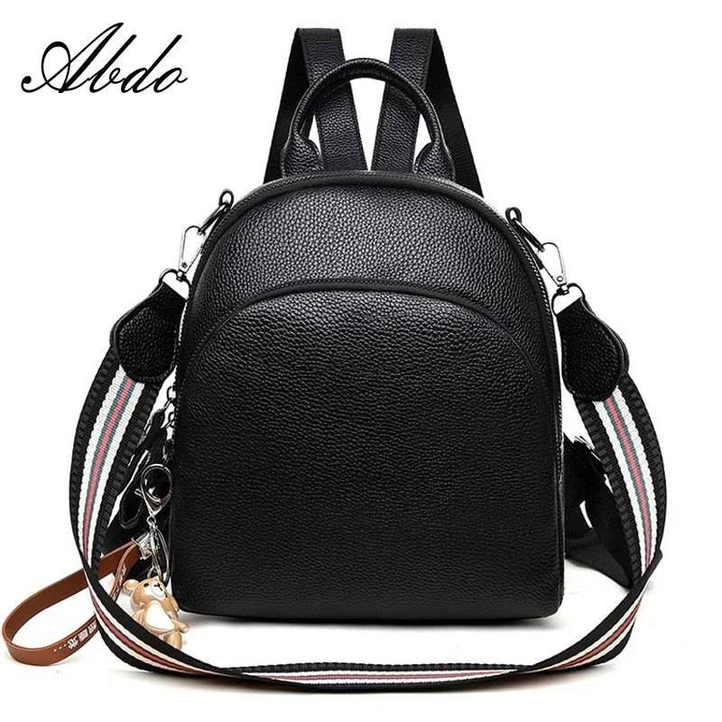 

Backpack high quality luxury brand multi-function 3 in one package 2019 new fashion youth girl bag leisure travel bag black