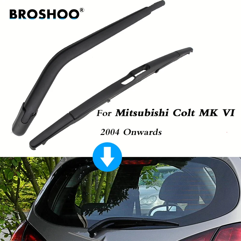 BROSHOO Автомобильная Задняя щетка стеклоочистителя для Mitsubishi Colt MK 5 хэтчбек(2004-) 355 мм, лобовое стекло авто стиль