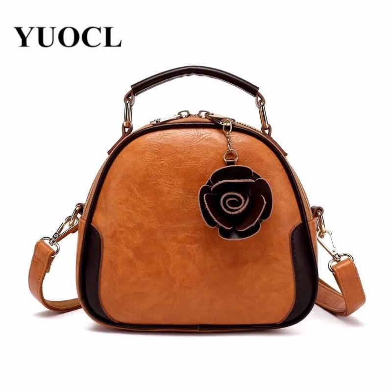 

2018 crossbody bags for women genuine leather handbags luxury handbags women bags designer flower shoulder tote bag sac a main