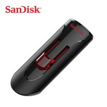 SanDisk Cruzer Glide USB3.0 CZ600 USB флеш-накопитель 16 ГБ 32 ГБ 64 Гб 128 ГБ флеш-накопитель 64 Гб USB 3,0 флеш-накопитель 32 Гб USB накопитель