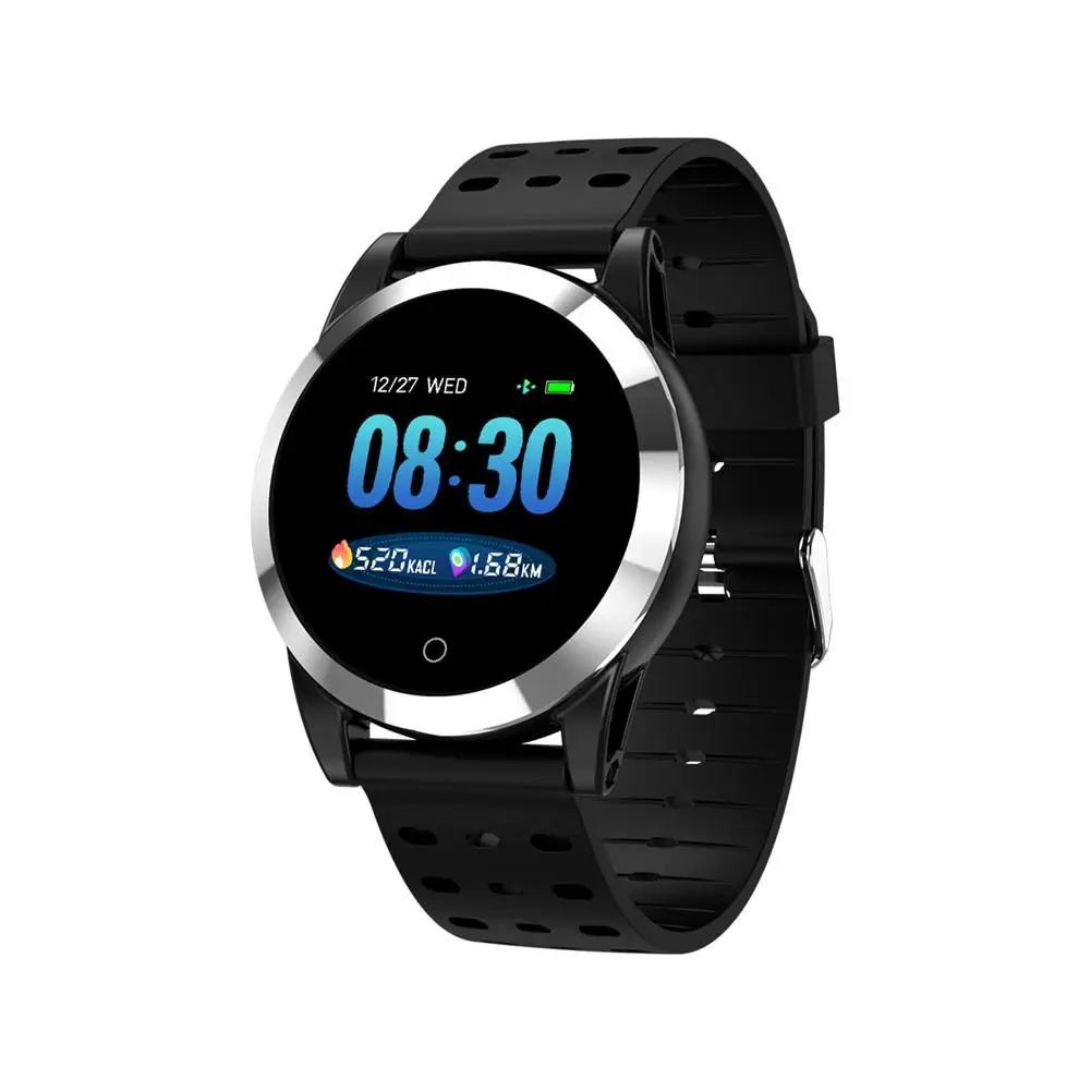 

R19 ECG PPG OTA 1.3inch HD Display Smart Bracelet Blood Pressure Detection Smart Watch Sport Fitness Smart Band For Android IOS