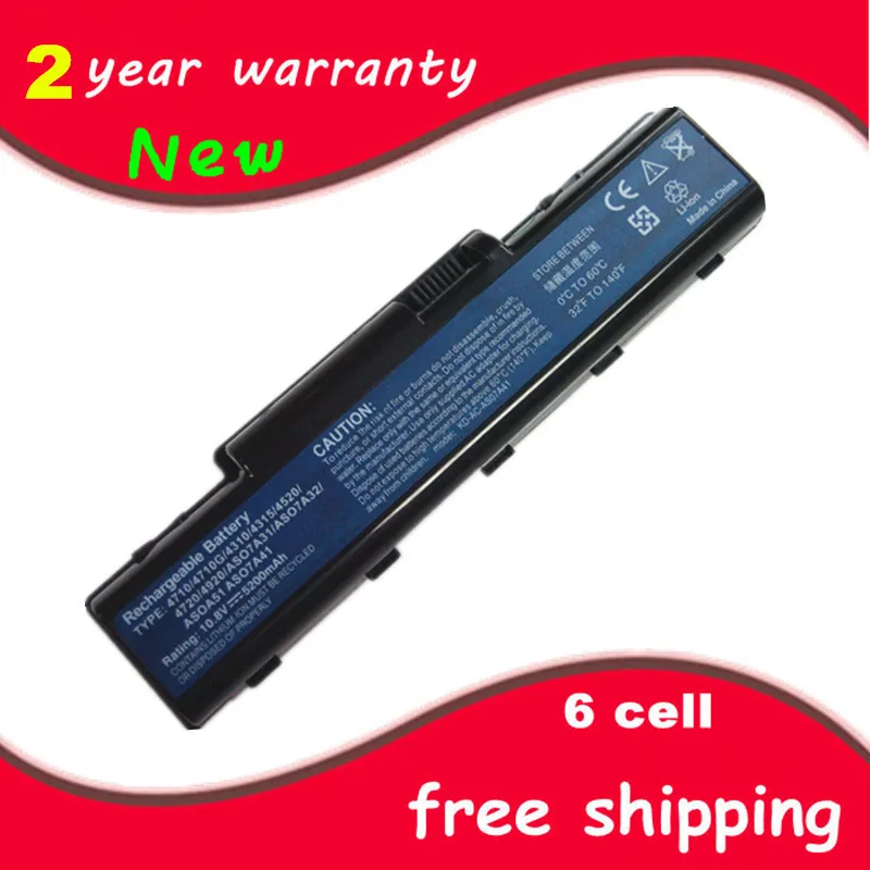 Аккумулятор AS07A71 AS07A72 для ноутбука Acer Aspire 4235 4240 4310 4315 4320 4330 4332 4336 4520 4520G 4530 AS07A51 AS07A52 |