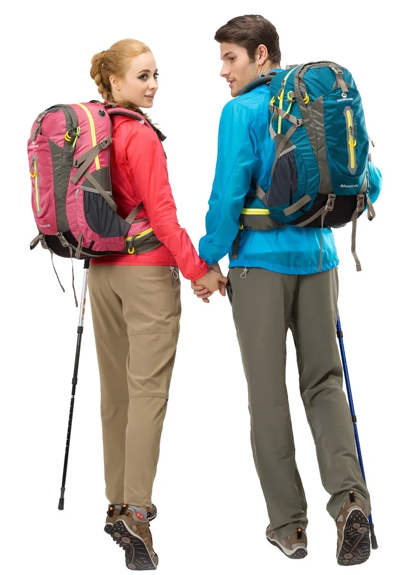 Maleroads Multi-viruela Campamento Caminata Alpinismo Mochila de Viaje Mochila para Hombres Wowen Subida Engranaje Trekking Mochila Portátil de Nuevo 50L - 6