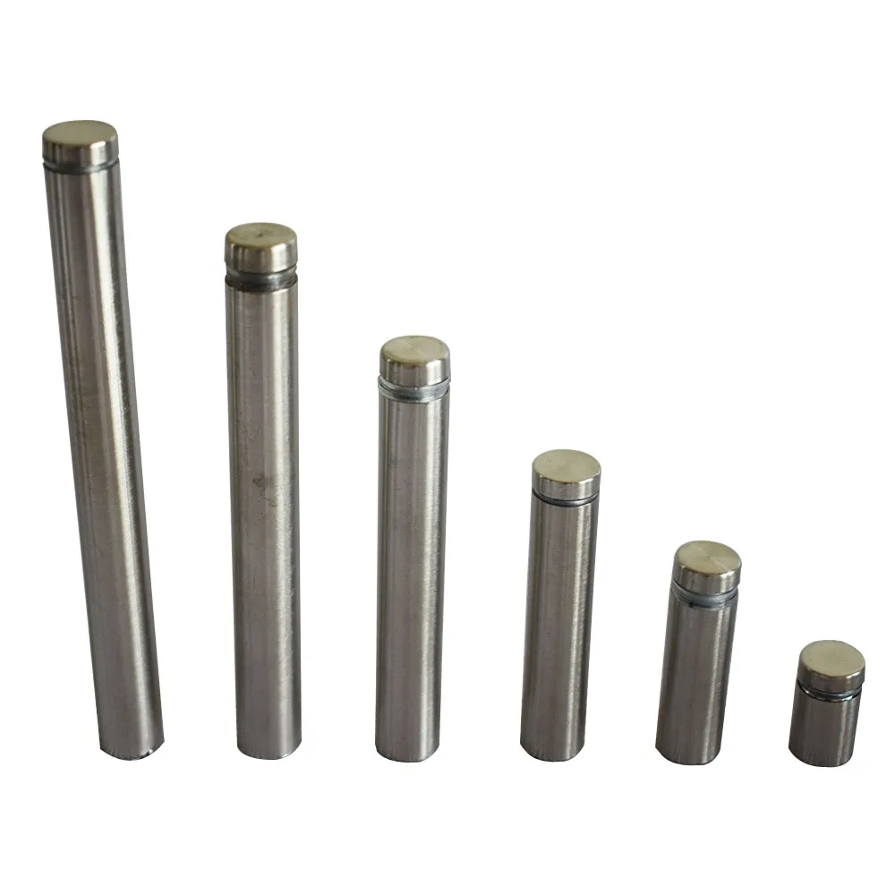 

Stainless Steel M16 Advertising Nail 25/30/40/50/60/70/80/100mm Total Length 5mm Hole Dia, Wall Mount Glass Standoff