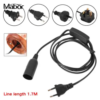 

Power Dimmer ON/OFF Cord Light Modulator NEW Black Lighting Fixture Adjustable Controller for Himalayan Salt Lamp