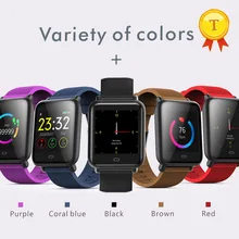 Мужской фитнес-трекер напульсник SmartBand монитор сердечного ритма тест кровяного давления водонепроницаемый смарт-браслет android ios умный Браслет