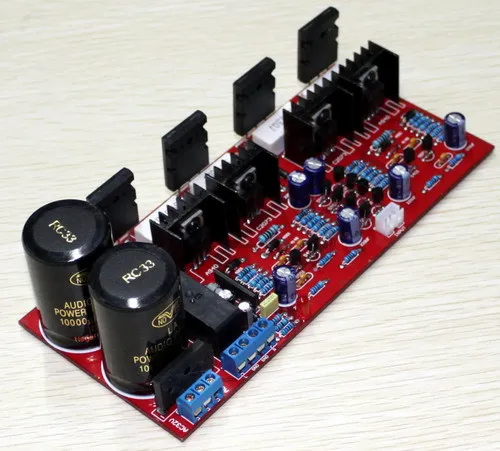 

AC double 20V-32V 100W * 2 1943/5200 power amplifier board