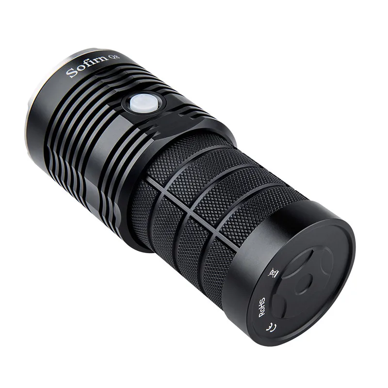  Newest Sofirn Q8 4*XPL HI 5000LM Powerful LED Flashlight 18650 Multiple Operation Procedure Super B - 32920587281