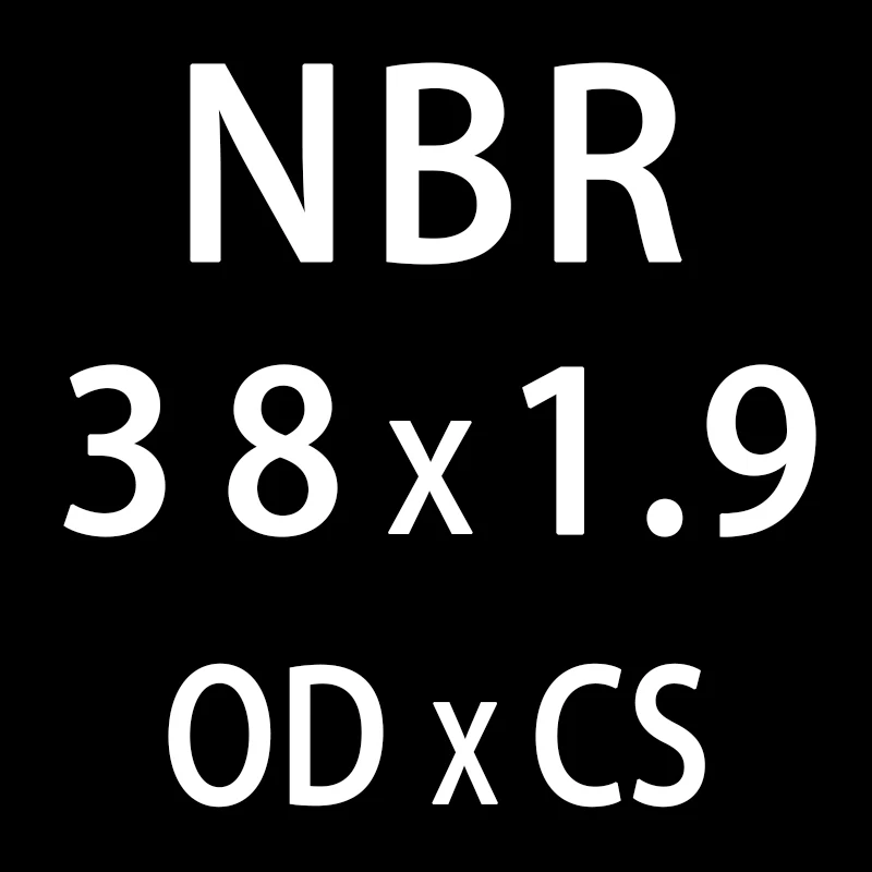 20 шт./лот резиновым кольцом черный NBR уплотнительное кольцо 1,9 мм Толщина OD31/32/33/34/35/36/38/40 мм уплотнительное кольцо уплотнительное уплотнительные кольца шайба - Цвет: OD38mm