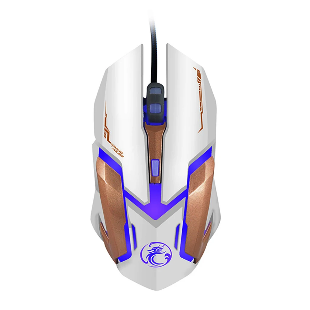 iMICE V6 Optical 3D Wheel USB Wired Game Mouse 2400DPI 6-Button Optical Home Office Computer Gaming Mice iMICE V6 Optical 3D Wheel USB Wired Game Mouse 2400DPI 6-Button Optical Home Office Computer Gaming Mice