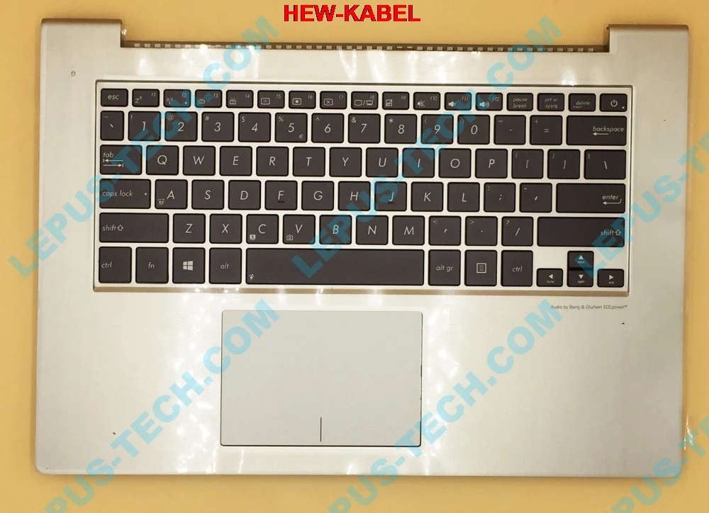 Американский британский английский клавиатура для ASUS UX42 UX42VS 90R-NUG1K1S80Y клавиатура с подставкой Топ чехол с подсветкой