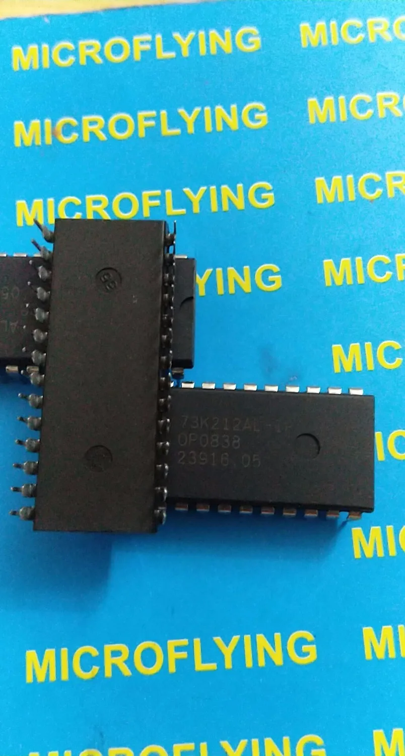 

73K212 73K212AL-IP 73K212AL DIP28 V.22, V.21, Bell 212A, 103 Single-Chip Modem