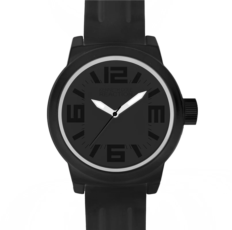 International Brand Watches Men Silicone Strap 46mm Big Dial Unique