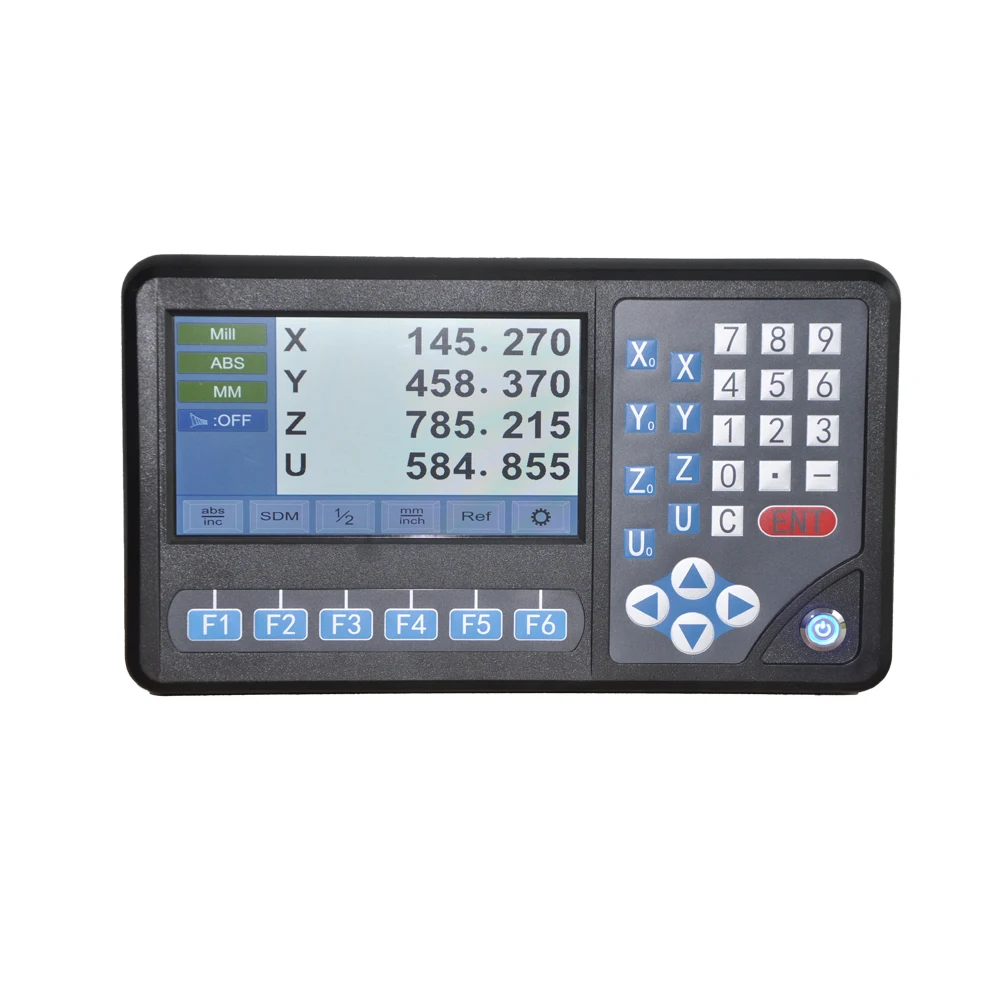 

Large LCD Screen Ditron 4 Axis Digital Readout/DRO/Digital Display For Milling Boring Machines/ Measuring Length