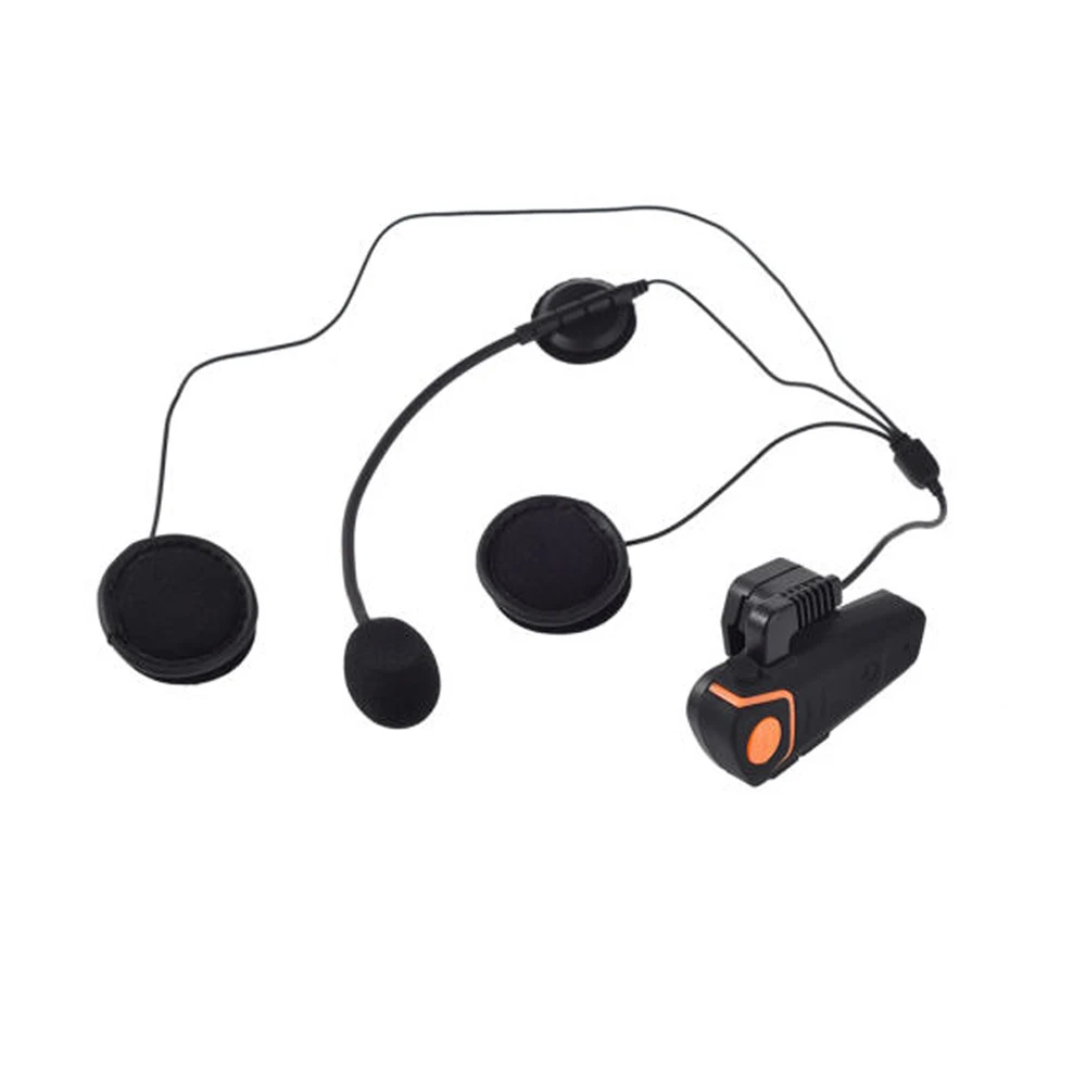 

20 Pieces Bluetooth Motorcycle Helmet Intercom Headset Microphone With Ear Speaker Waterproof Radio FM Motor Helmet Earphone