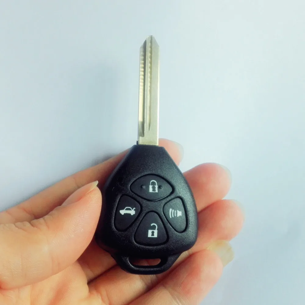 10pcs/lot Replacement Car Transponder Key shell For Toyota