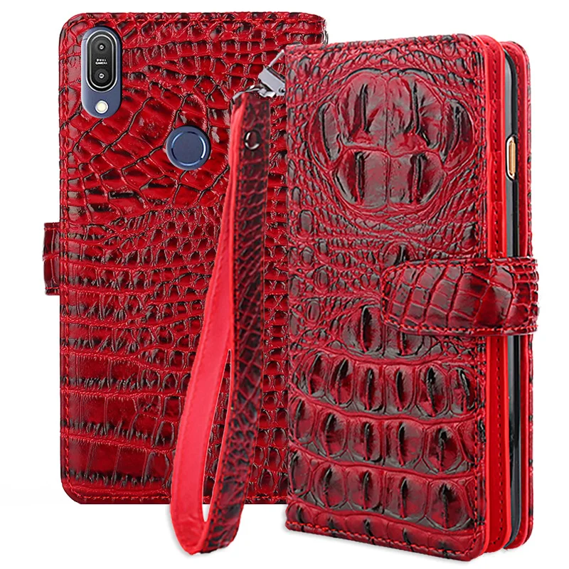 

For Asus ZB601KL Case Cover Luxury pu Leather Flip Case For Asus Zenfone Max Pro M1 ZB601KL ZB602KL Protective Phone Case
