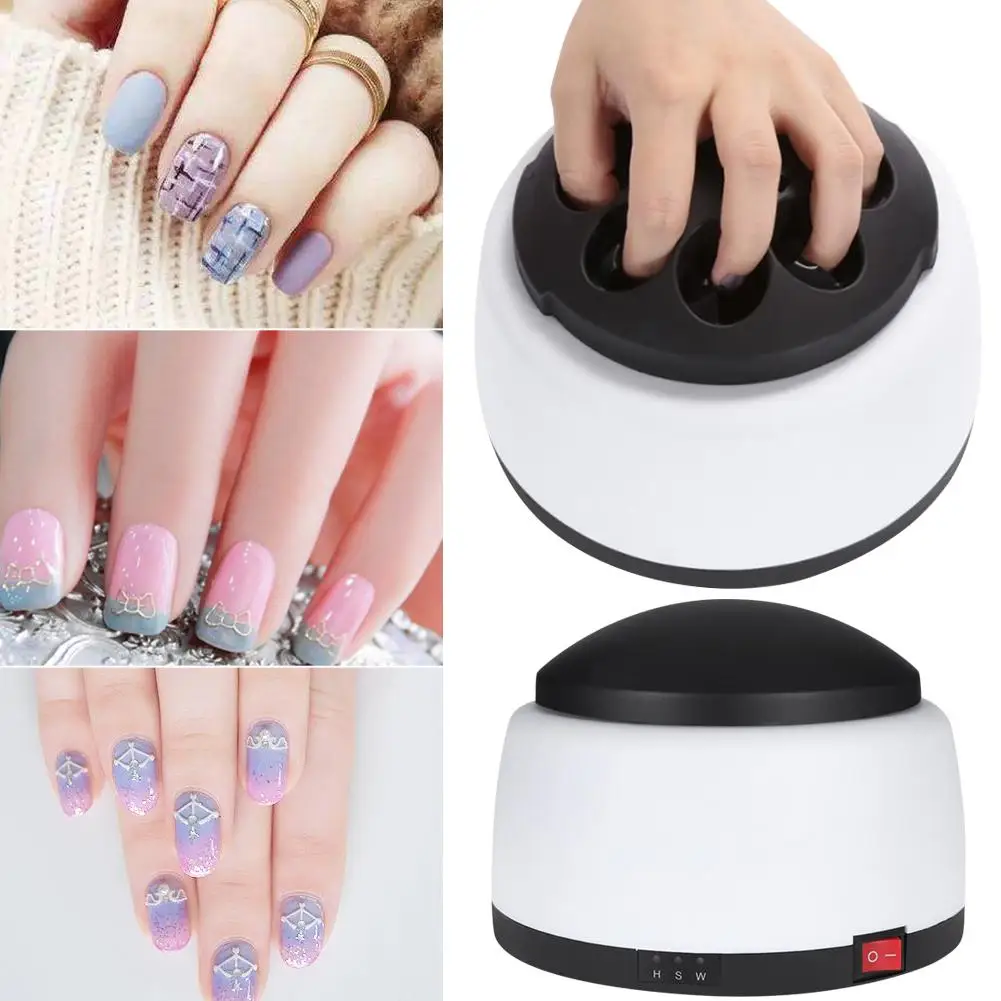 

1 Pcs Portable Electric Nail Steamer With Cuticle Pusher Spoon Tools Nails Removal Steam Off Gel Nail Remover Machine