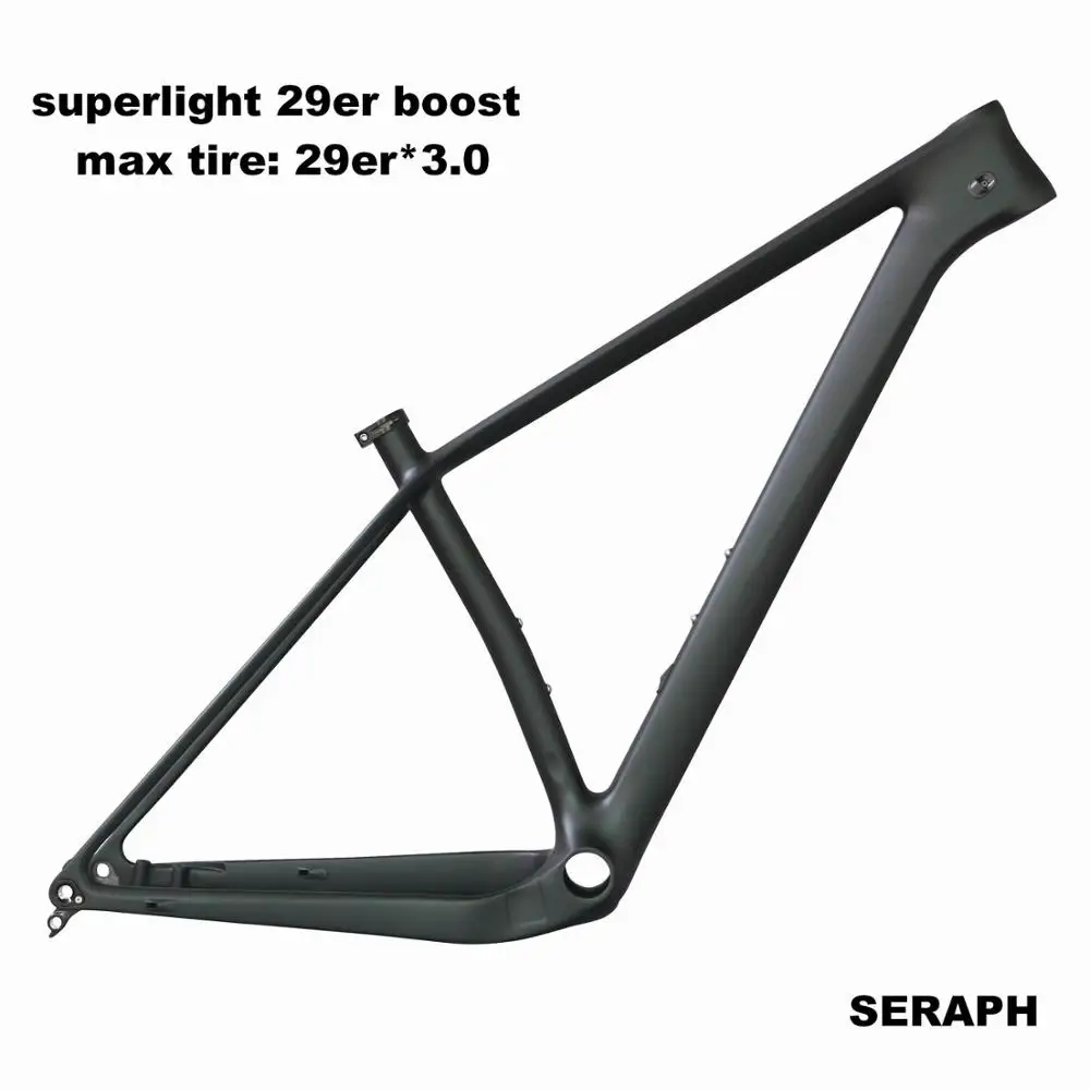 SERAPH карбоновая рама для горного велосипеда 29er Boost 29er plus рама с BB92 с 29er* 2,35 шиной fm199 рама и 29er* 3,0 FM299 - Цвет: Size15 FM299 3.0tire