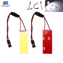 2 pcs T10 COB 36 SMD Circuito Integrato del LED LED del Pannello Auto Interni Auto Lettura Mappa Parcheggio Lampadina BA9S Della Cupola Del Festone 3 SIM Card e Adattatori 12 V/24 V