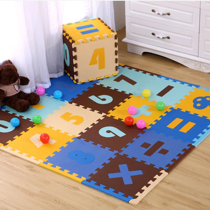 Baby Playmat Non Toxic Pe Foam Play Ground For Children Gym Baby Playmat Non Toxic Pe Foam Play Ground For Children Gym Kids Pad Crawling Carpet Puzzle Playing Mat 30x30x1cm 16pcs Aliexpress Imall