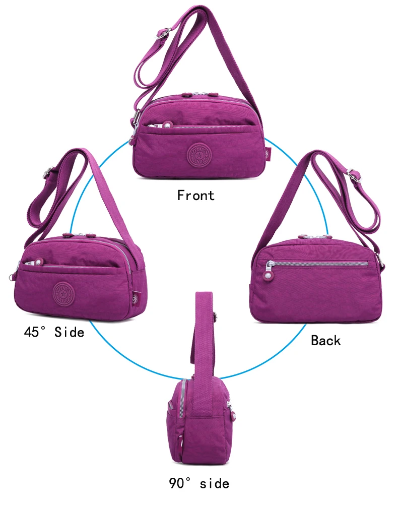 Новинка, TEGAOTE, роскошная женская сумка-мессенджер, нейлоновая сумка на плечо, женская сумка Bolsa Feminina, водонепроницаемая сумка для путешествий, женская сумка через плечо