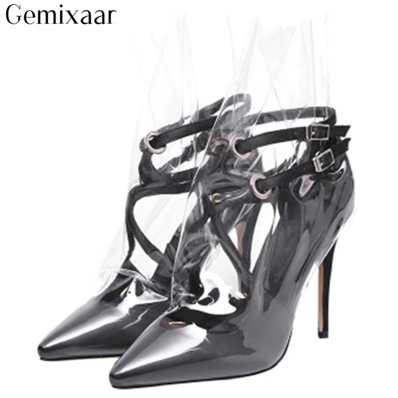 

Chic Satin Lovely Colors Pointy Toe Ankle Wrap Wedding Shoes Novelty Covered Ankle Thin High Heels Holiday Sandals Women