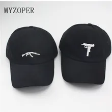 Пистолет УЗИ бейсбольная кепка s Ak47 Snapback хип-хоп папа шляпа Кепка для женщин и мужчин бренд спортивные кости высокое солнце Snapback хлопок