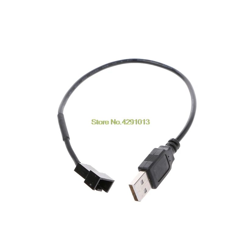 USB 2 0 Папа папа 3 контактный/4 контактный разъем Кабель адаптер для 5V компьютер PC
