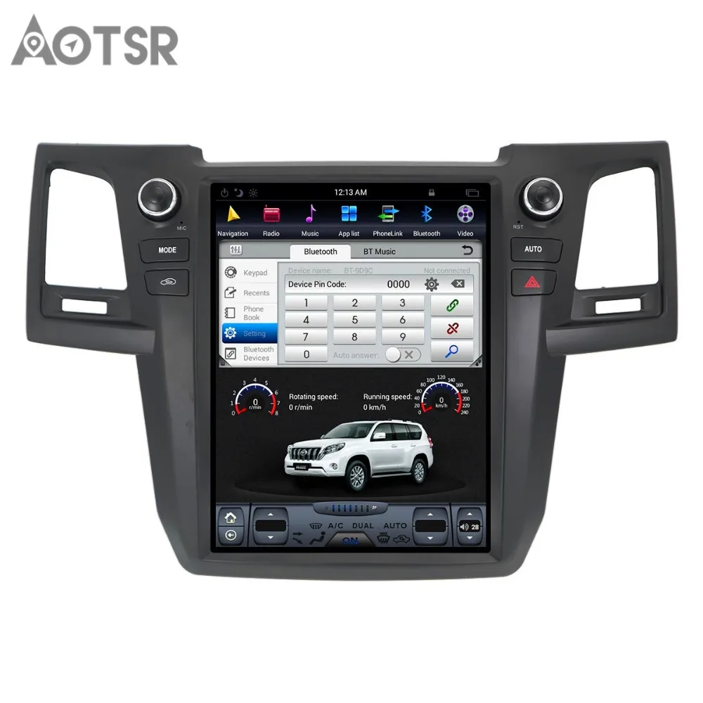 US $532.26 PX6 Tesla style Android 90 Car GPS Navigation For TOYOTA LAND CRUISER prado 20102013 head unit multimedia radio tape recorder