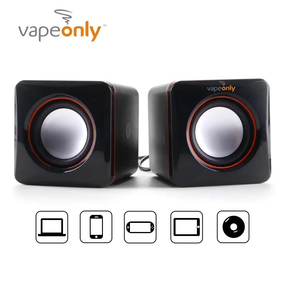 Vapeonly портативная мини Колонка 3 5 мм проводная для настольного ноутбука s