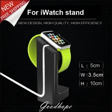 Plastic Smart Wrist Watch Display Rack Charging Stand Holder for Apple Watch Black White Green Red Color for Mens Smartwatch