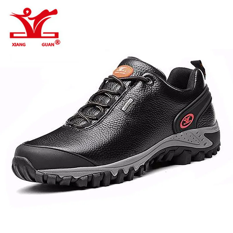 XIANGGUAN New Style Hiking Mountain Shoes Men Waterproof Trekking