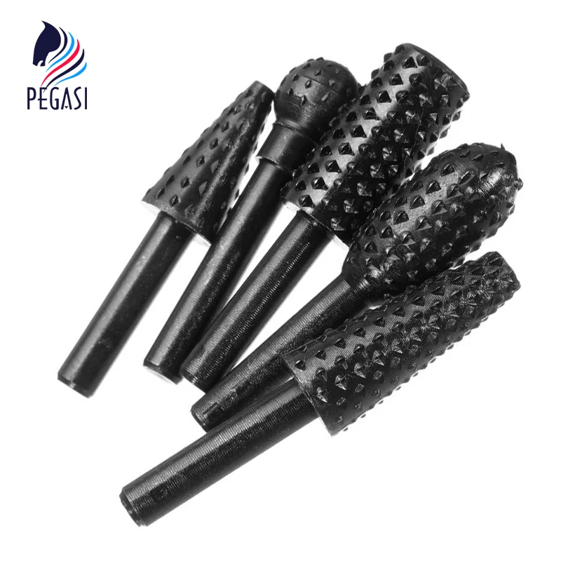 Buy PEGASI 5Pcs 1/4" 6mm Carbon Steel Woodworking Wood