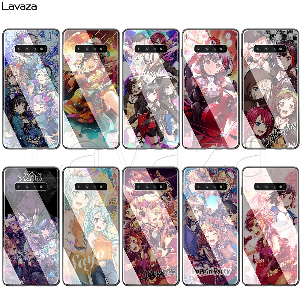 

Lavaza BanG Dream Glass TPU Case for Samsung S7 S8 S9 S10 Note 8 9 A10 A20 A30 A40 A50 A60 A70 Edge Plus