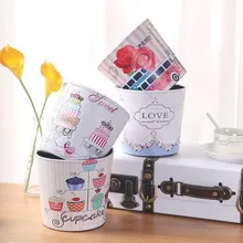 Ведерко для мусора на прикроватном американском столе, милые маленькие автомобильные принадлежности, материал стола